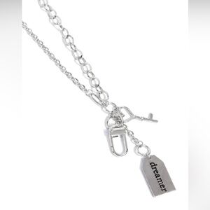 Dreamy Direction - Silver Lanyard